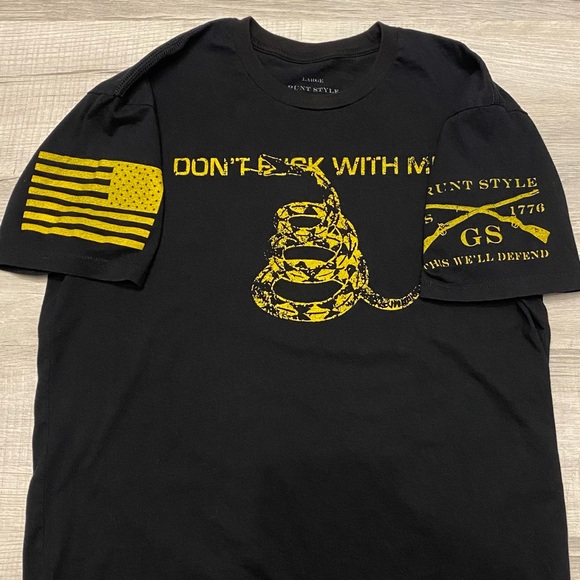 Grunt Style Don’t Fu*k With Me T-Shirt - Size Large - Picture 2 of 2
